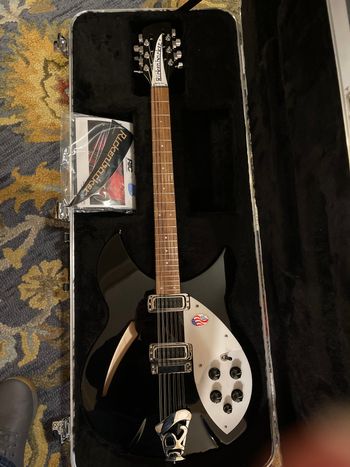 My 12-string Rick, a birthday present from Stephen
