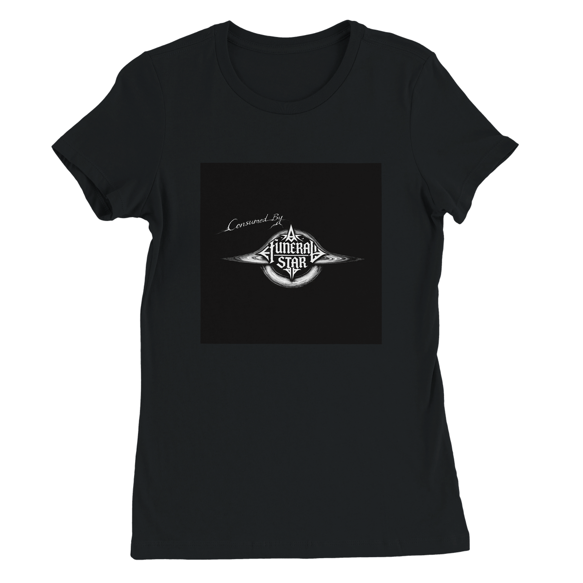Consumed By A Funeral Star - Women’s Cut T-Shirt