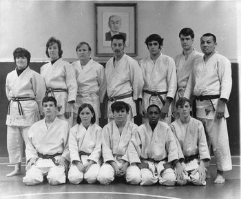 I was a member of the Wilmington [Delaware] YMCA Judo club. I'm standing, 3rd from the right. Time frame is @1970.
