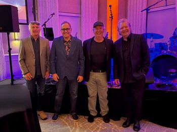 Playing with The Funsize:
Greg Mack, Tony Ventura, Dickie Messick, and Ed Shockley

