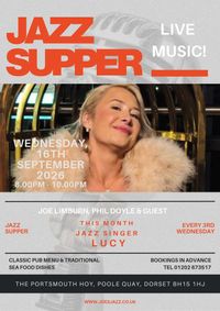 Jazz Supper with Lucy Paris