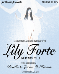 Intimate Acoustic Evening with Lily Forte