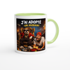 J'ai adopté un humain - Ceramic Mug