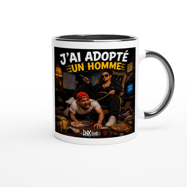 J'ai adopté un homme - Ceramic Mug
