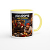 J'ai adopté un humain - Ceramic Mug