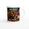 J'ai adopté un humain - Ceramic Mug