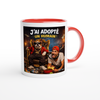 J'ai adopté un humain - Ceramic Mug