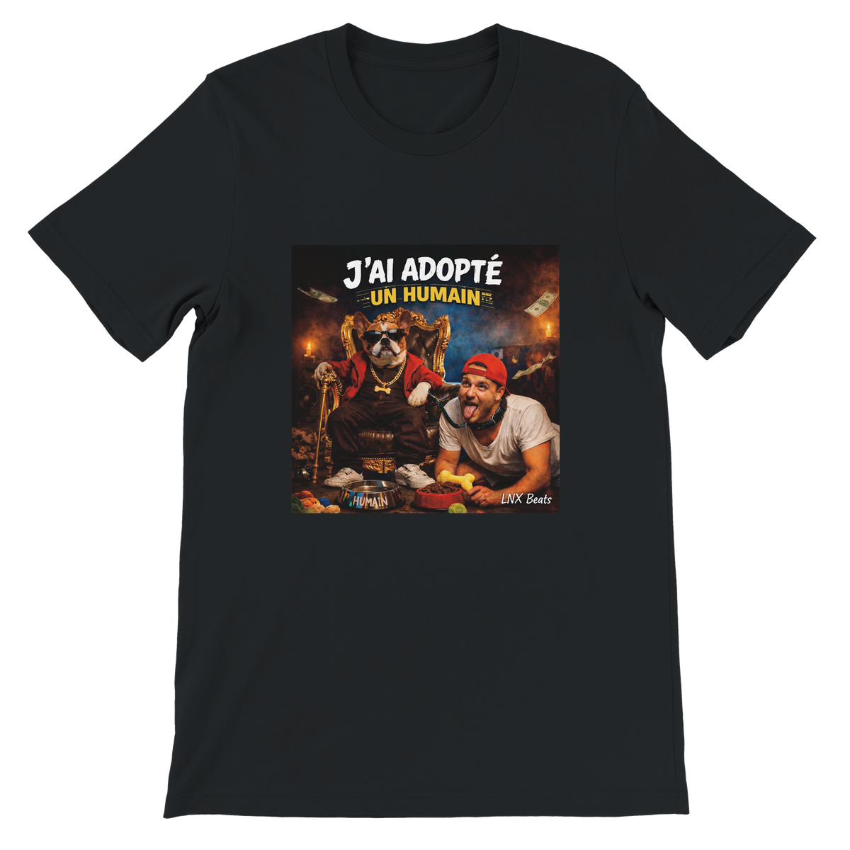 J'ai adopté un humain - Unisex T-Shirt