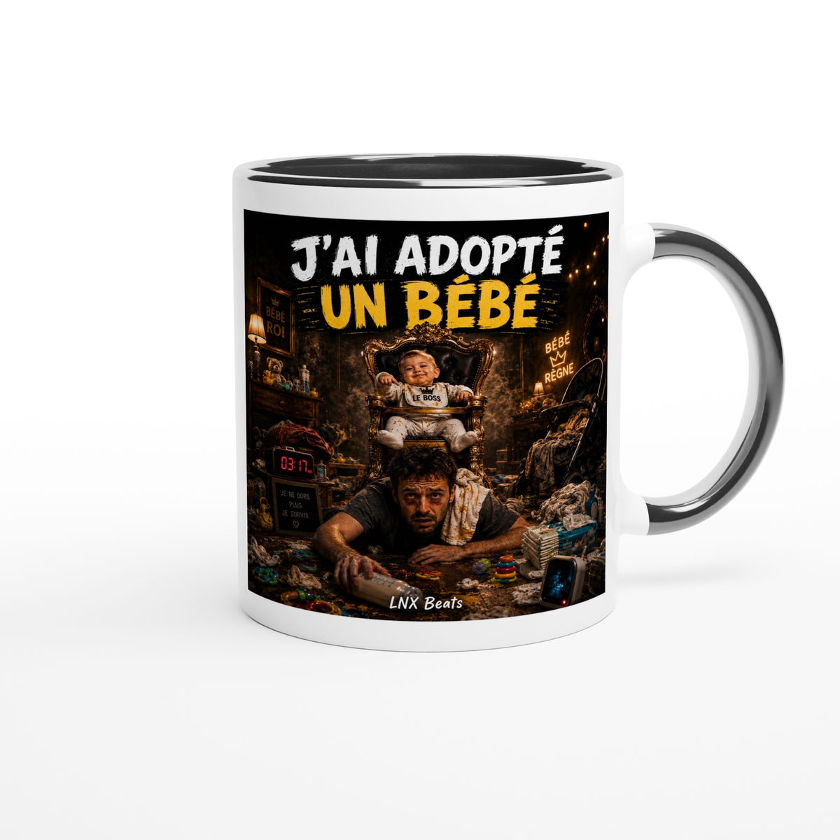 J'ai adopté un bébé - Ceramic Mug