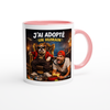 J'ai adopté un humain - Ceramic Mug