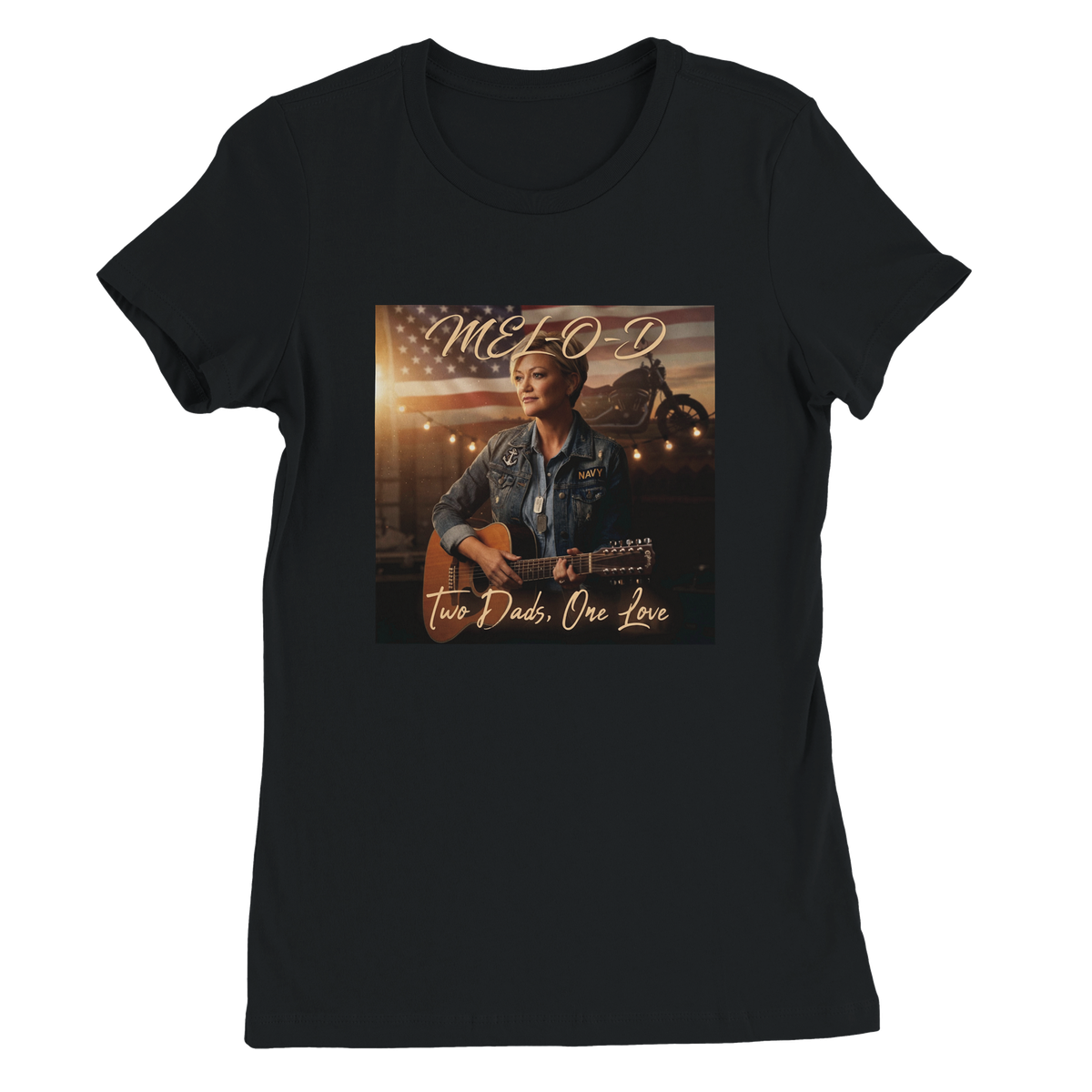 TWO DADS, ONE LOVE - Women’s Cut T-Shirt