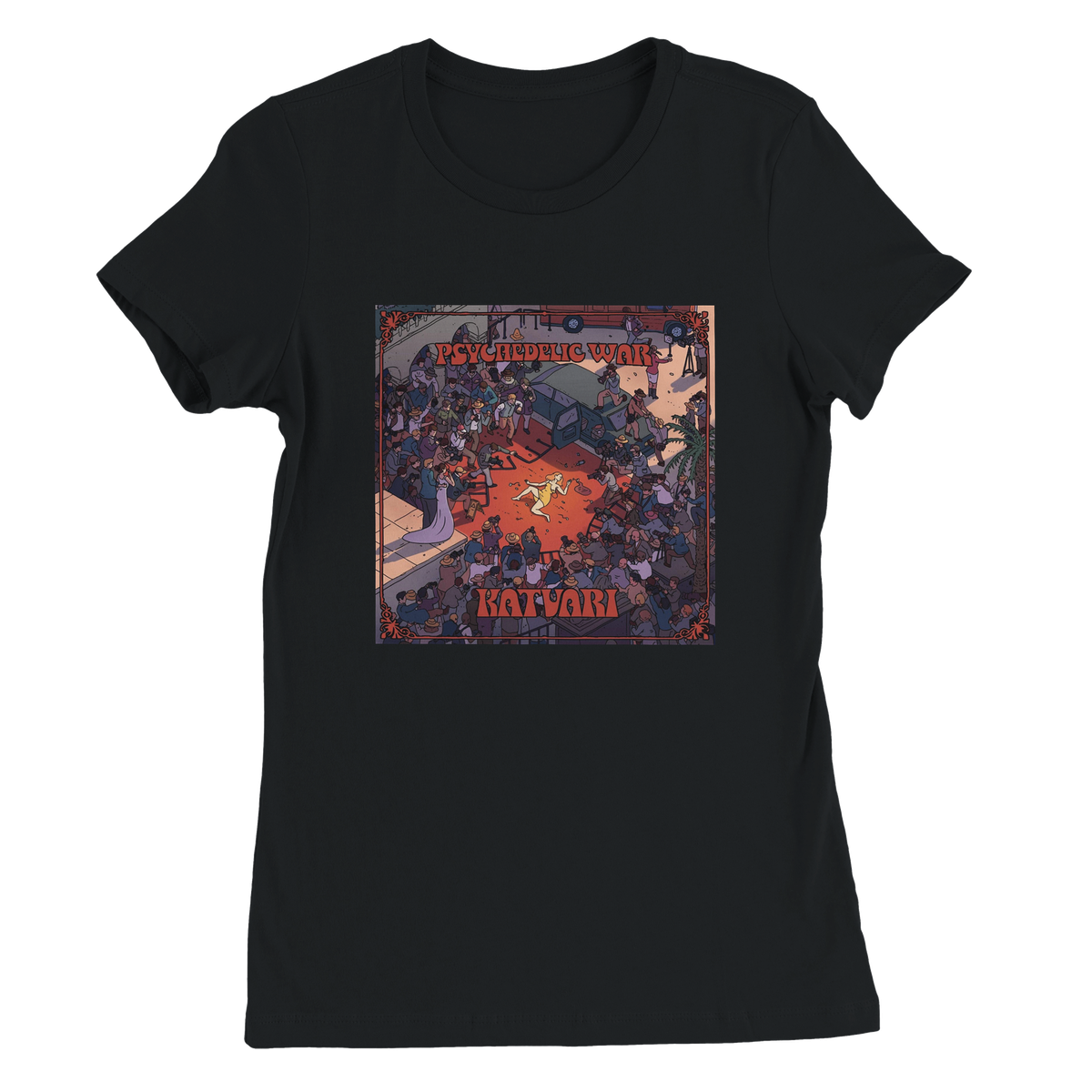 Psychedelic War - Women’s Cut T-Shirt
