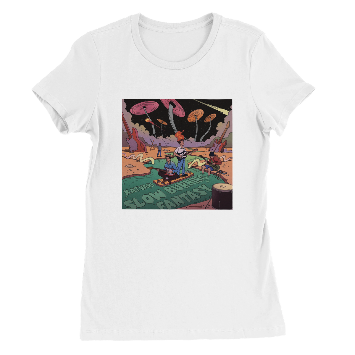 Slow Burning Fantasy - Women’s Cut T-Shirt