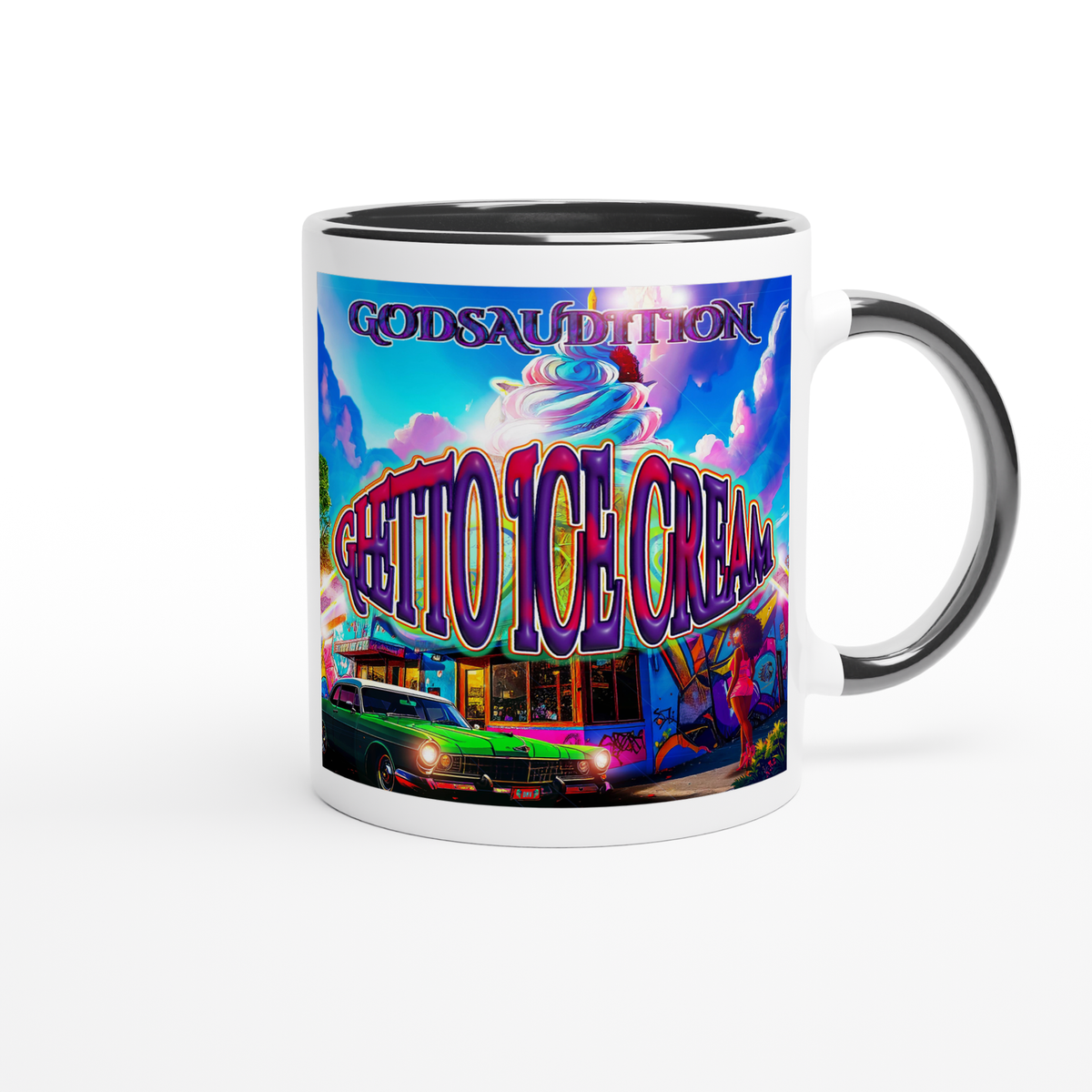 Ghetto ICE Cream - Ceramic Mug