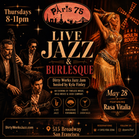 San Francisco, CA: Rasa Vitalia Live Jazz & Burlesque Show