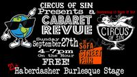 San Jose, CA: Rasa Vitalia @ Circus of Sin @ Sofa Street Fair! 