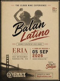 Sausalito, CA: Bailan Latino! Rasa Vitalia Salsa Lessons 6pm + DJ Chuy Dance Social