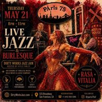San Francisco, CA: Rasa Vitalia Live Jazz & Burlesque Show