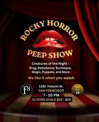 San Francisco, CA: ROCKY HORROR PEEP SHOW! 
