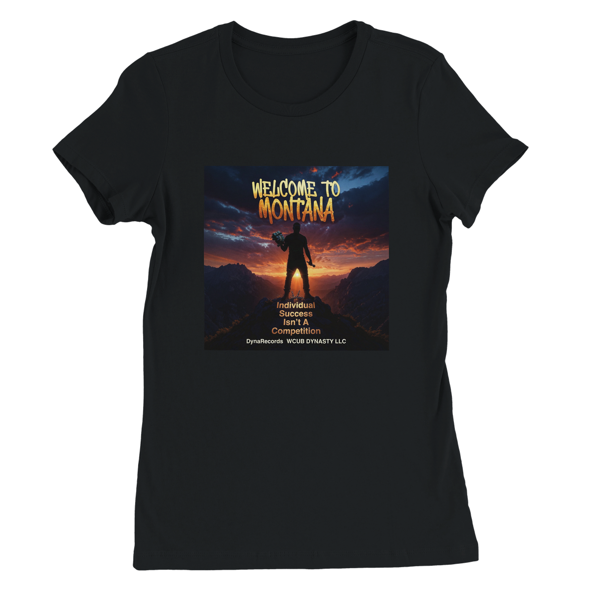 Welcome To Montana - Women’s Cut T-Shirt