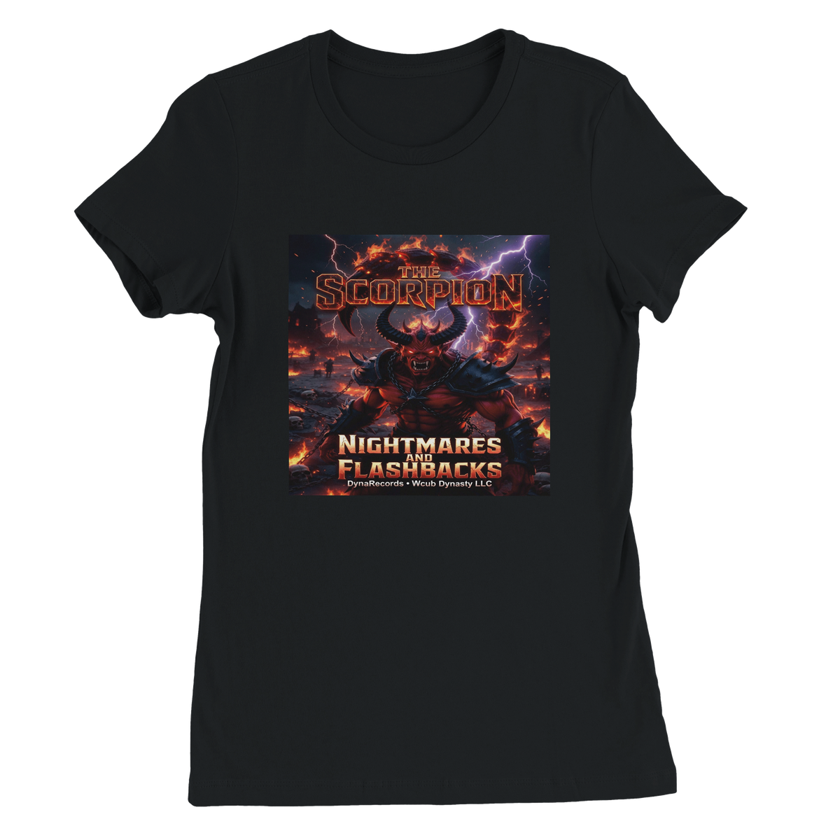 Nightmares And Flashbacks - Women’s Cut T-Shirt