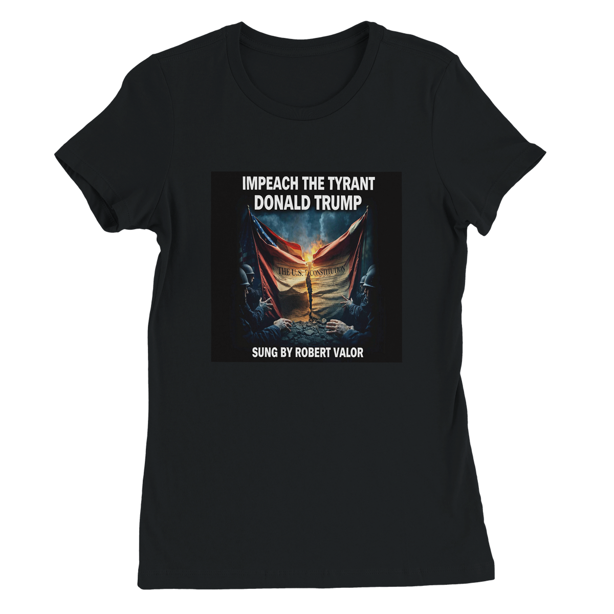 IMPEACH THE TYRANT DONALD TRUMP - Women’s Cut T-Shirt