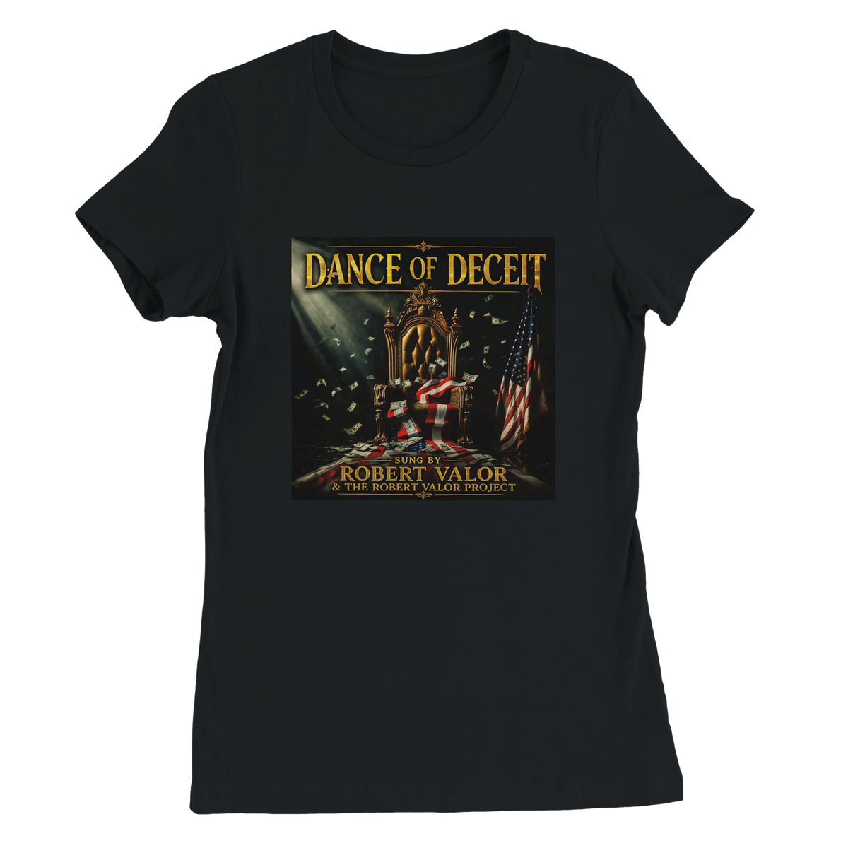 DANCE OF DECEIT - Women’s Cut T-Shirt