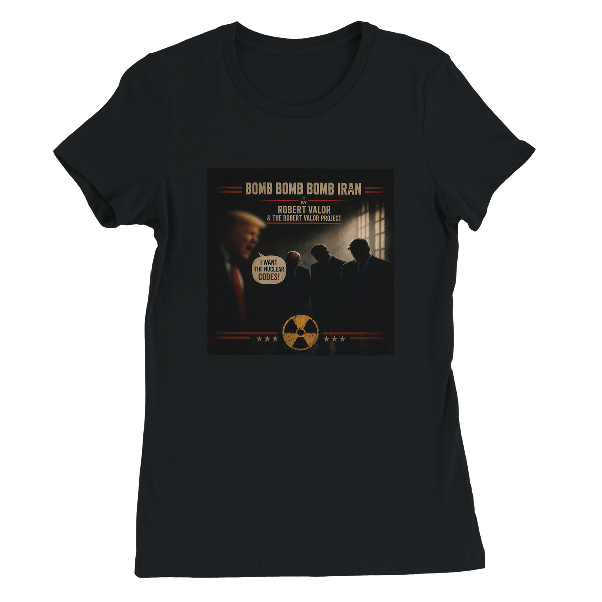 BOMB BOMB BOMB IRAN - Women’s Cut T-Shirt