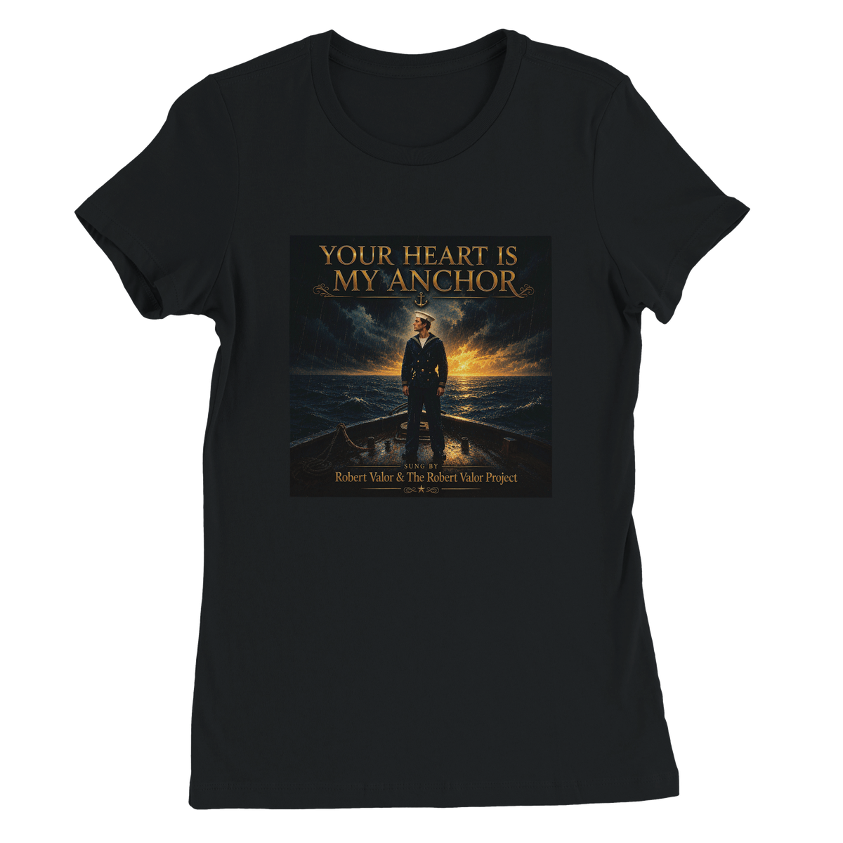 YOUR HEART IS MY ANCHOR - Women’s Cut T-Shirt