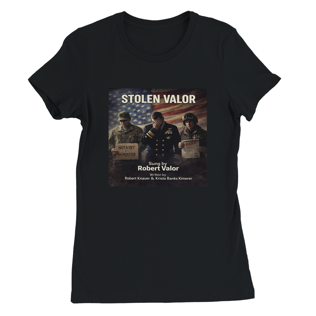 STOLEN VALOR - Women’s Cut T-Shirt