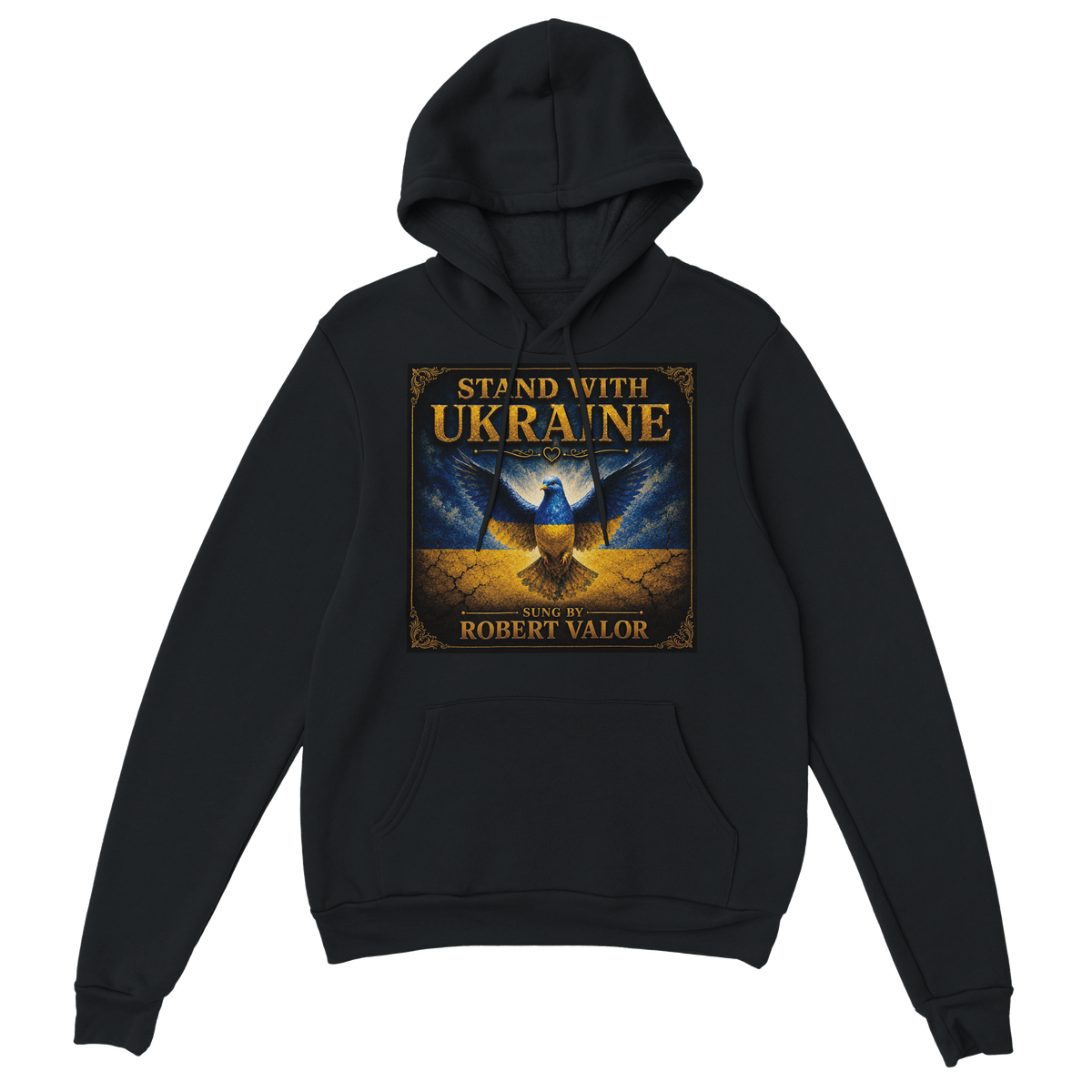 STAND WITH UKRAINE - Classic Unisex Pullover Hoodie