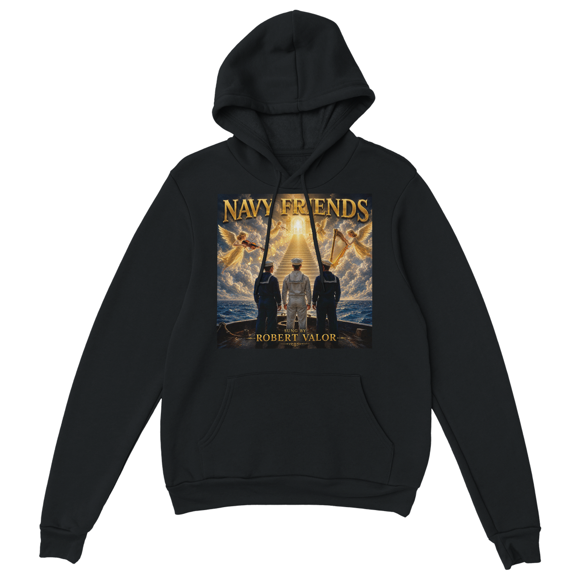 NAVY FRIENDS - Classic Unisex Pullover Hoodie