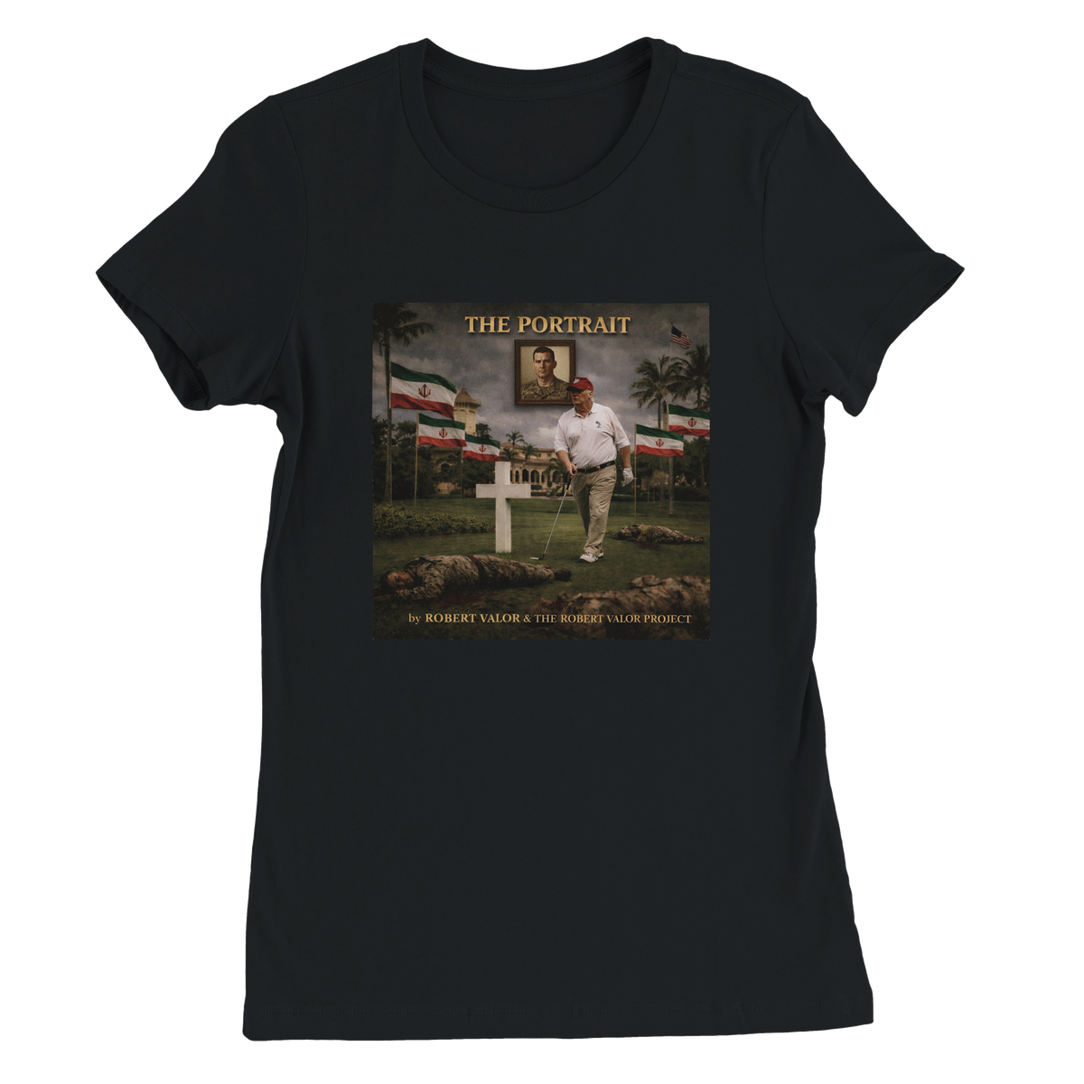THE PORTRAIT - Women’s Cut T-Shirt