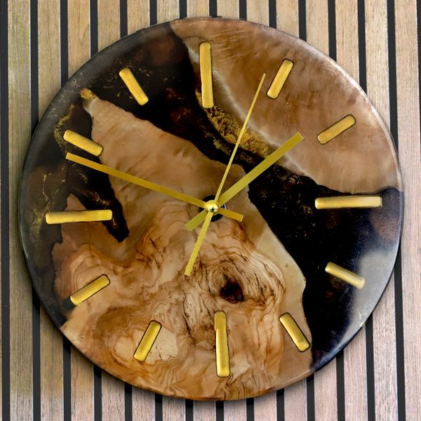 Gold Swank - Wall Clock Decor