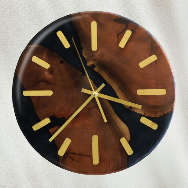 African Gold - Wall Clock Decor