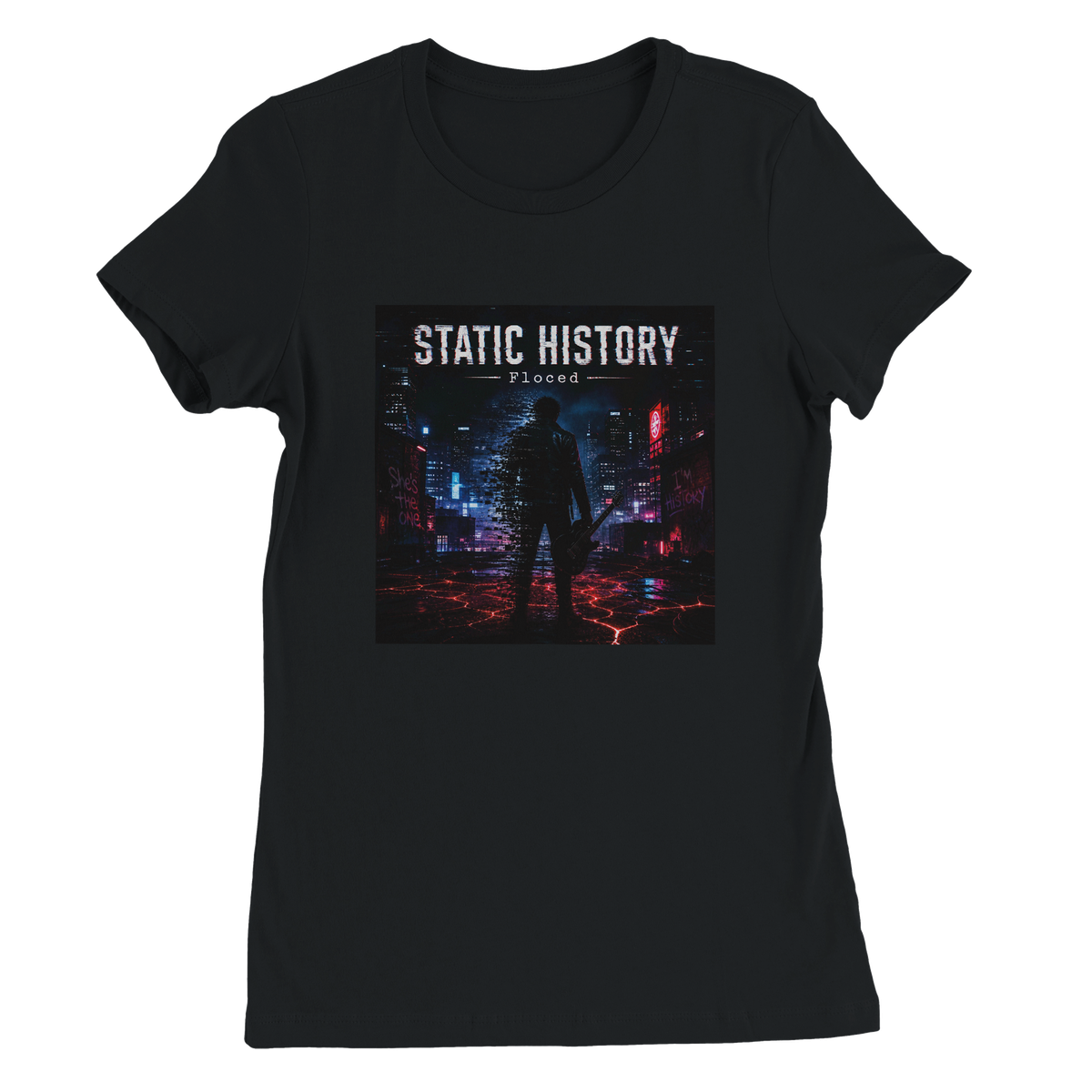 STATIC HISTORY - Women’s Cut T-Shirt