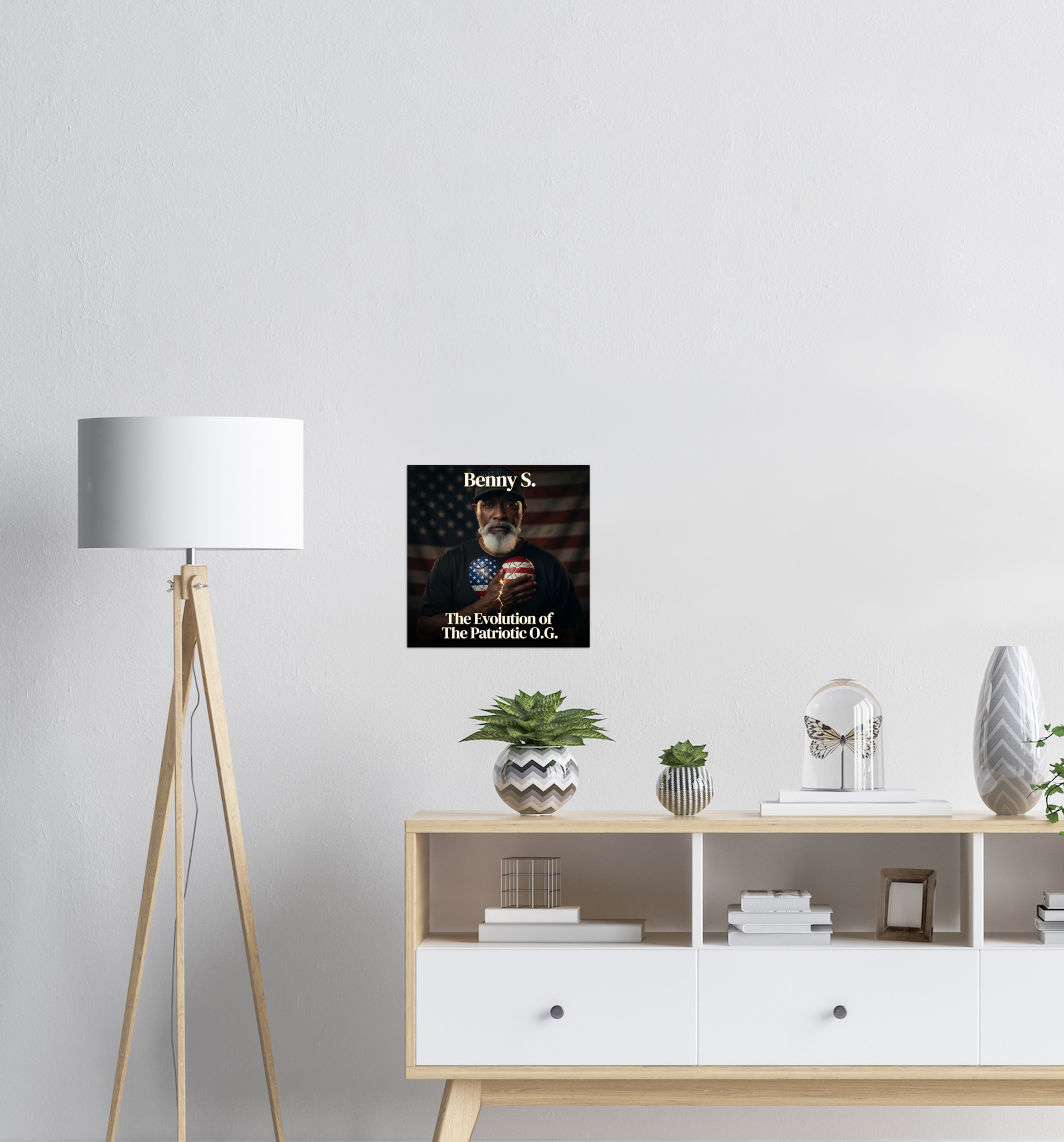 The Evolution of The Patriotic O.G - Fine Art Poster