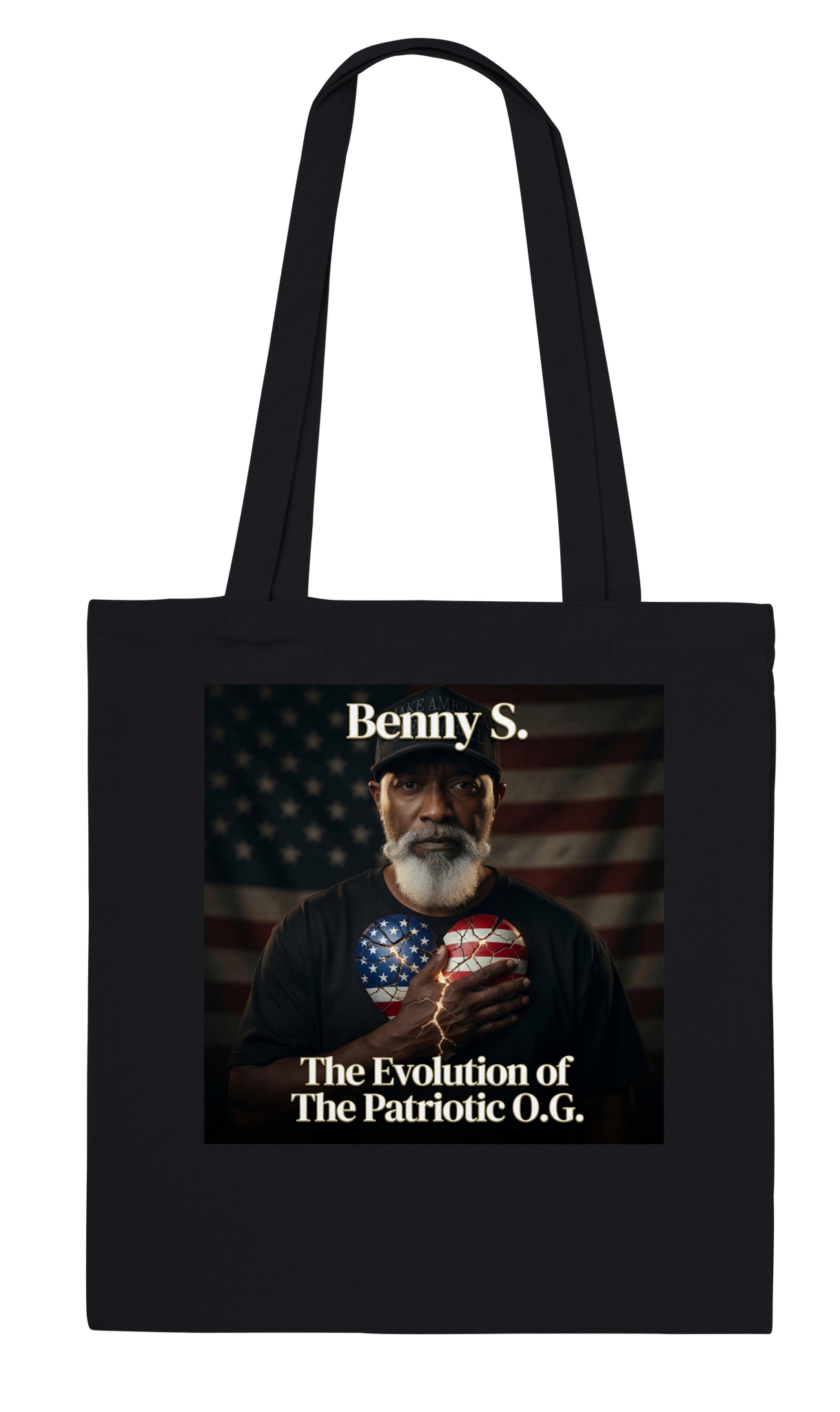 The Evolution of The Patriotic O.G - Tote bag