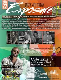 EXPOSURE - 41 years & Mixing Birthday Pary for dj NIMBUS