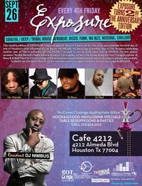 EXPOSURE @ Cafe 4212 - The 2yr Anniversary Edition