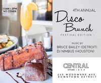 Disco Brunch feat Bruce Bailey & dj NIMBUS