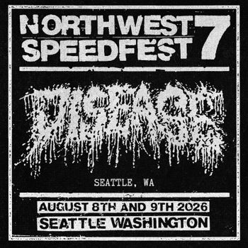 Disease will be kicking off the weekend. 2 piece grindcore from Seattle
