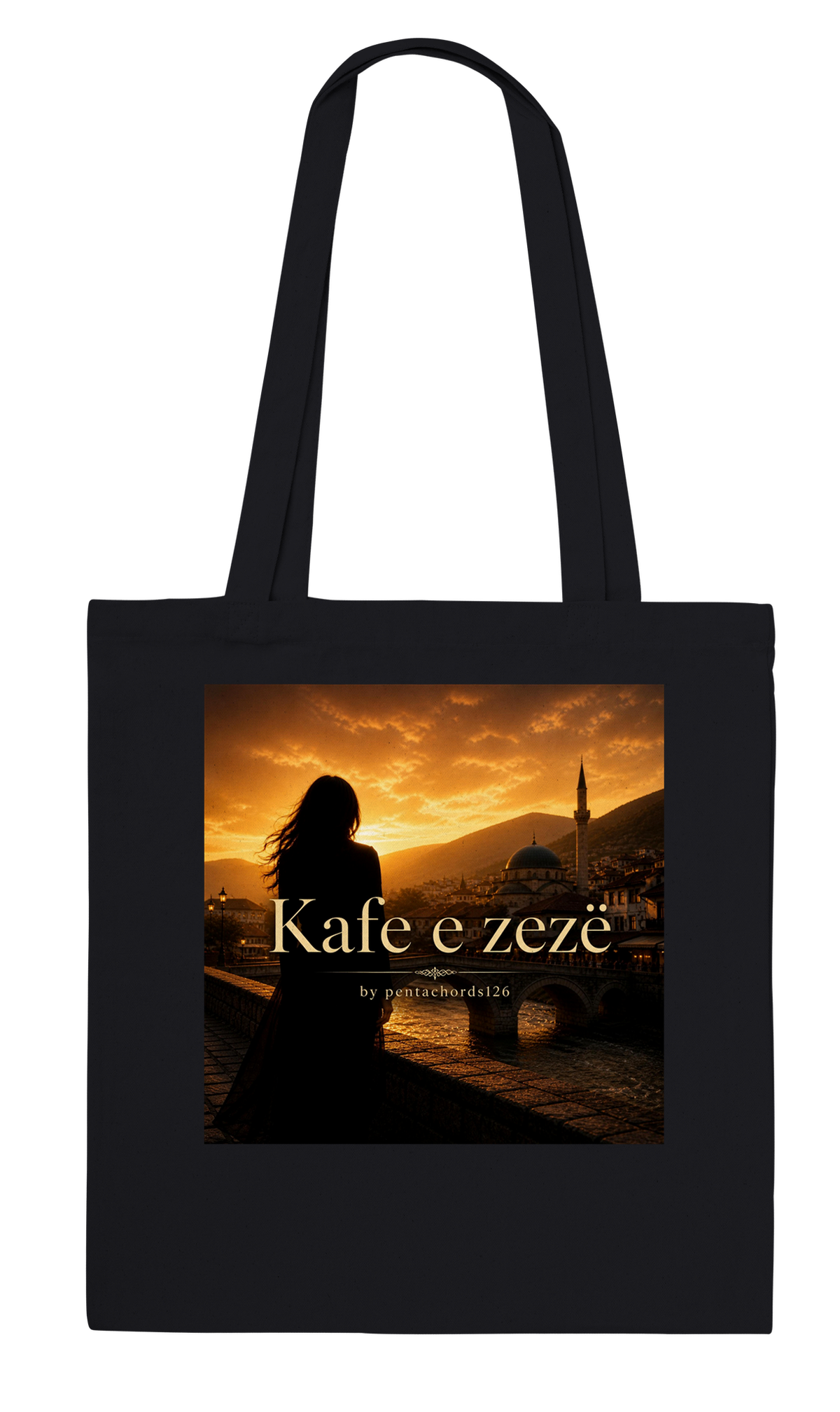 Kafe e zezë - Tote bag