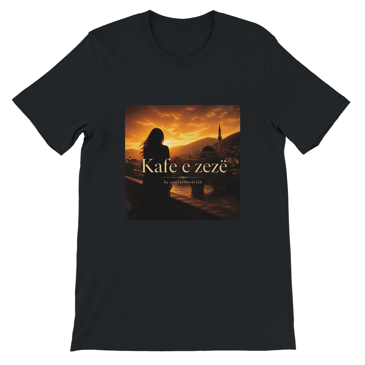 Kafe e zezë - Unisex T-Shirt
