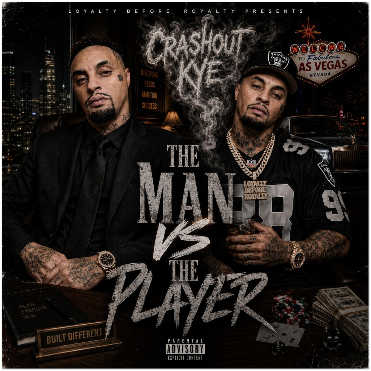 The Man Vs The Player - Fine Art Poster