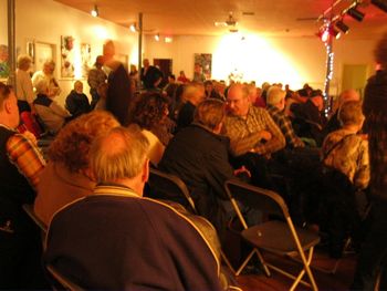 Wonderful audience..CD Release at ArtSpace

