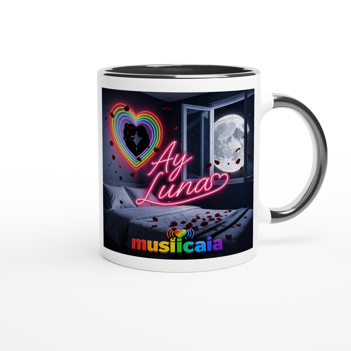 Ay luna - taza de cerámica