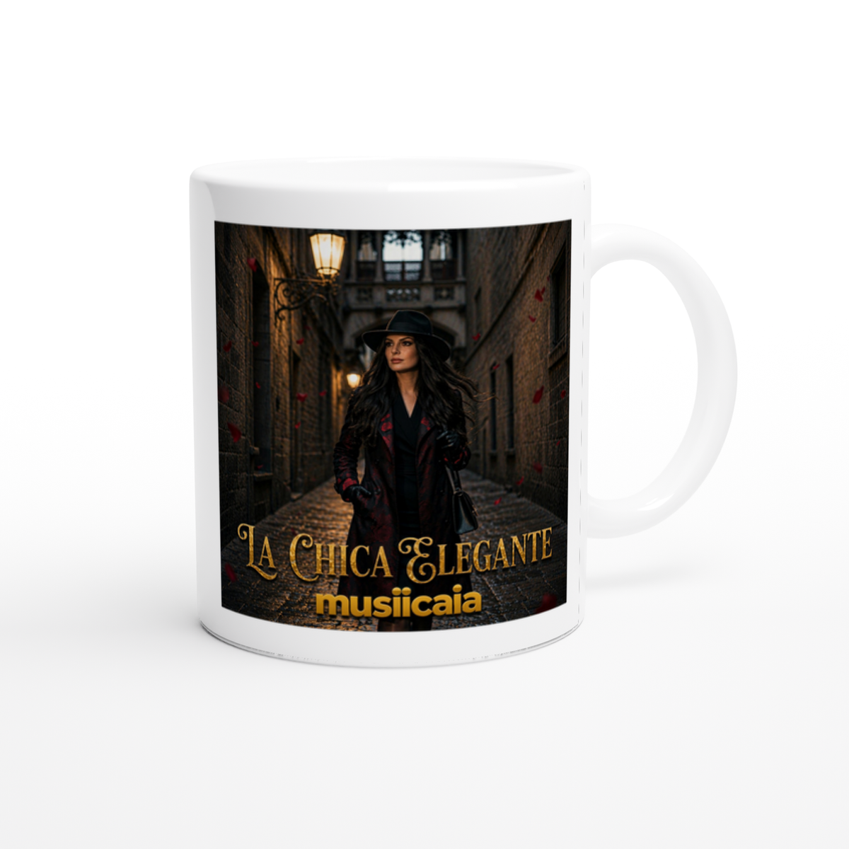 La chica elegante - Ceramic Mug