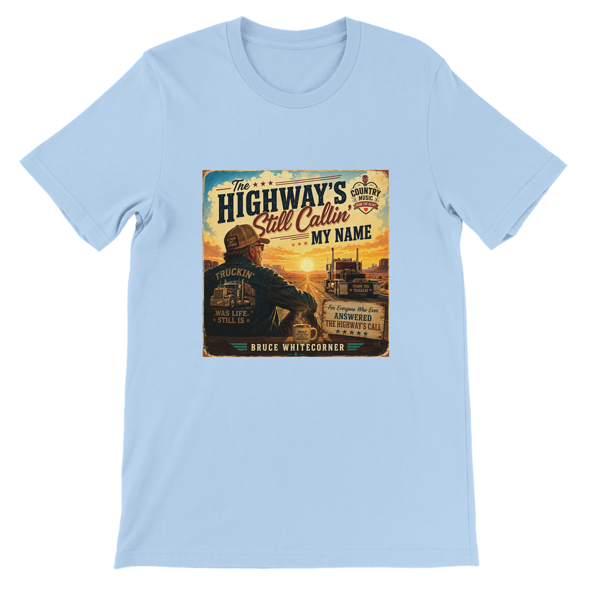 The Highway's Still Callin' My Name - Unisex T-Shirt