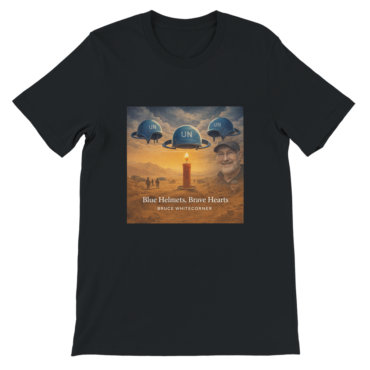 Blue Helmets, Brave Hearts (From Peacekeeping Tribute Album) - Unisex T-Shirt